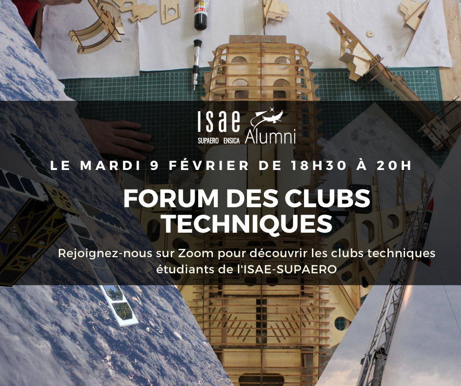 Forum des clubs techniques étudiants du 09 février 2021