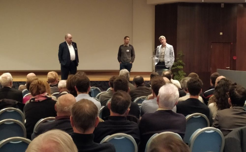 Les trois conférenciers de gauche à droite : Philippe Fonta, Jérôme Fontane et Nicolas Gourdain.