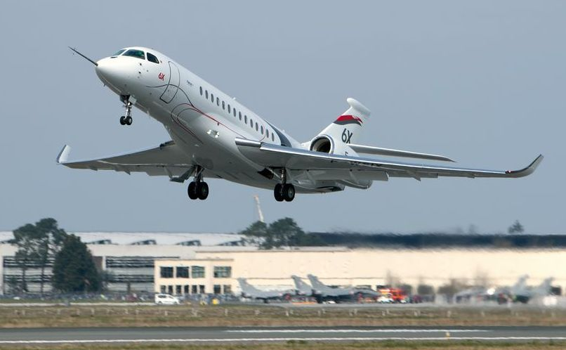© Dassault Aviation - Dassault a réussi avec succès le vol inaugural de son avion d'affaires haut de